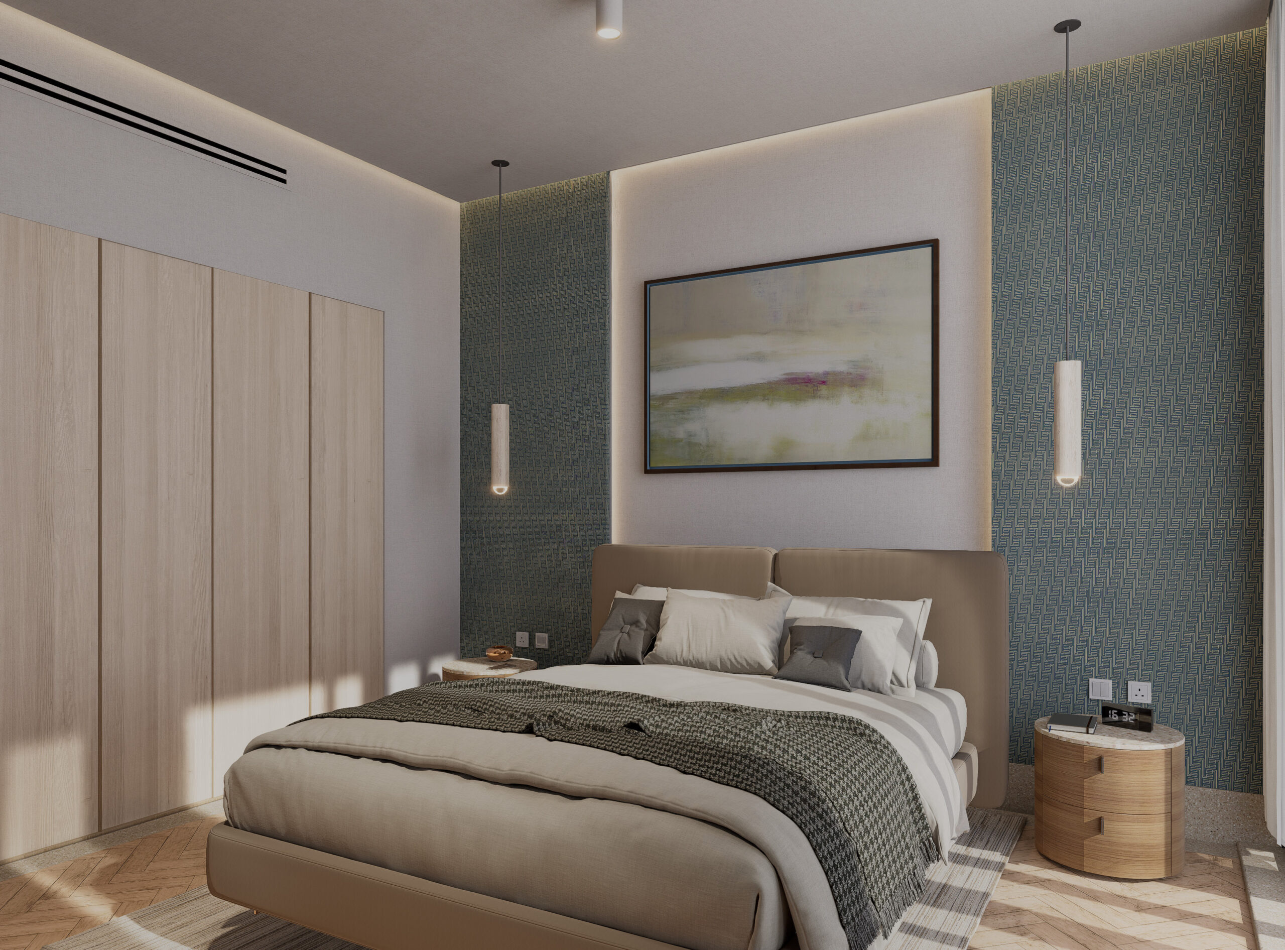 white stone-bedroom